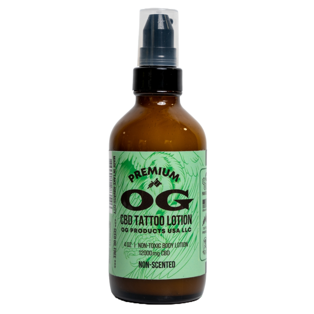 OG CBD Tattoo Lotion